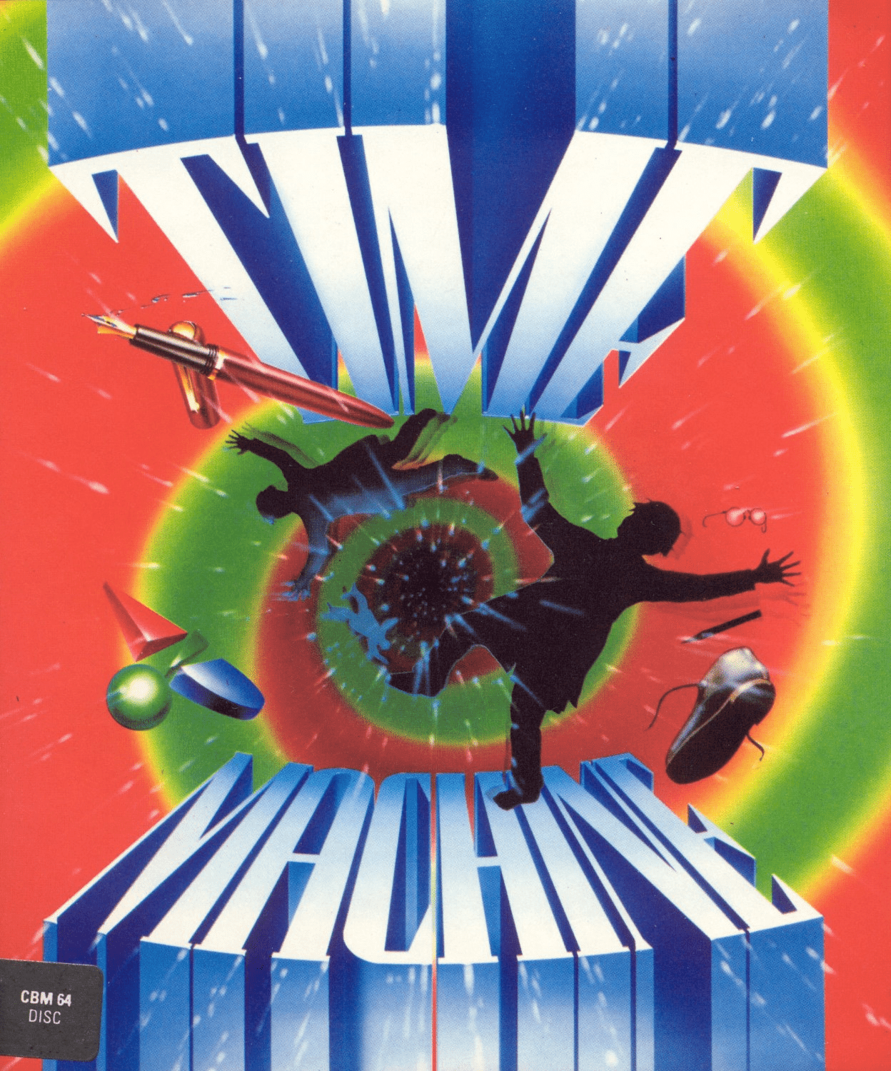 Time Machine box art for Commodore 64